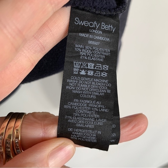 Sweaty Betty High Neck Hoodie Size XXS - Picture 8 of 10